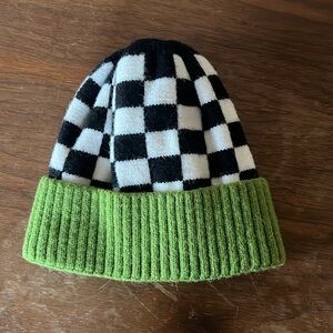 Checkered Beanie